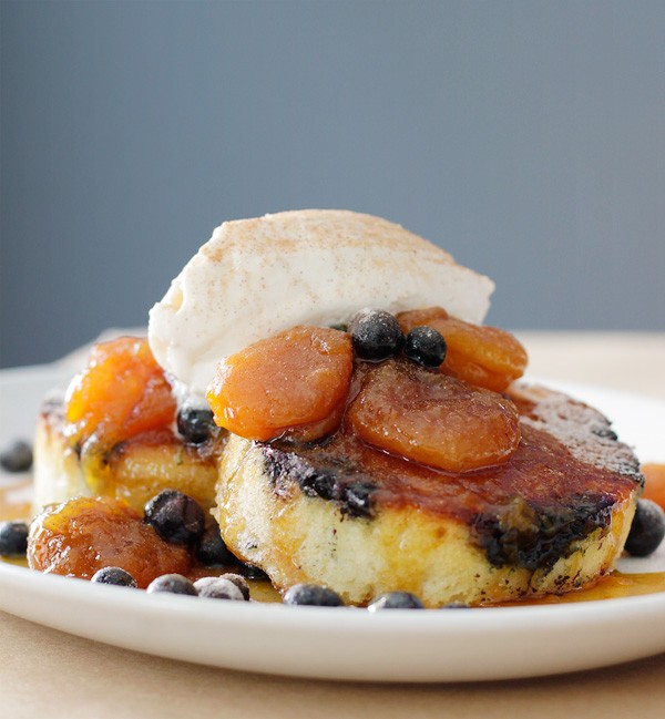 Blueberry Pancakes from SMOKE (photo: Kevin Marple, D Magazine)