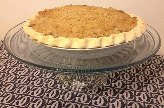 Violetta E. Peracchio: Apple crumb pie from Dempsey Bakery